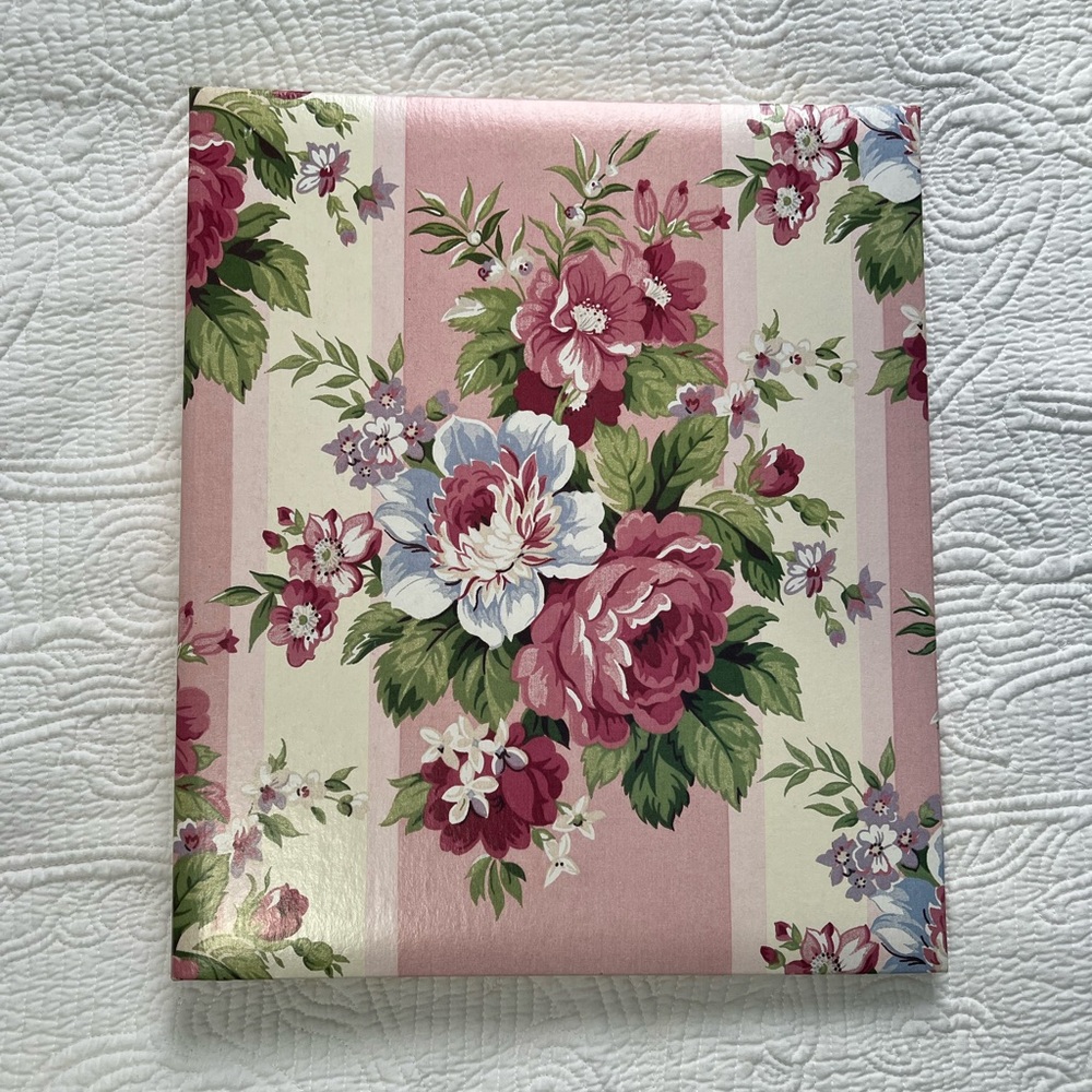 Vintage Waverly Sonnet Collection Scrapbook